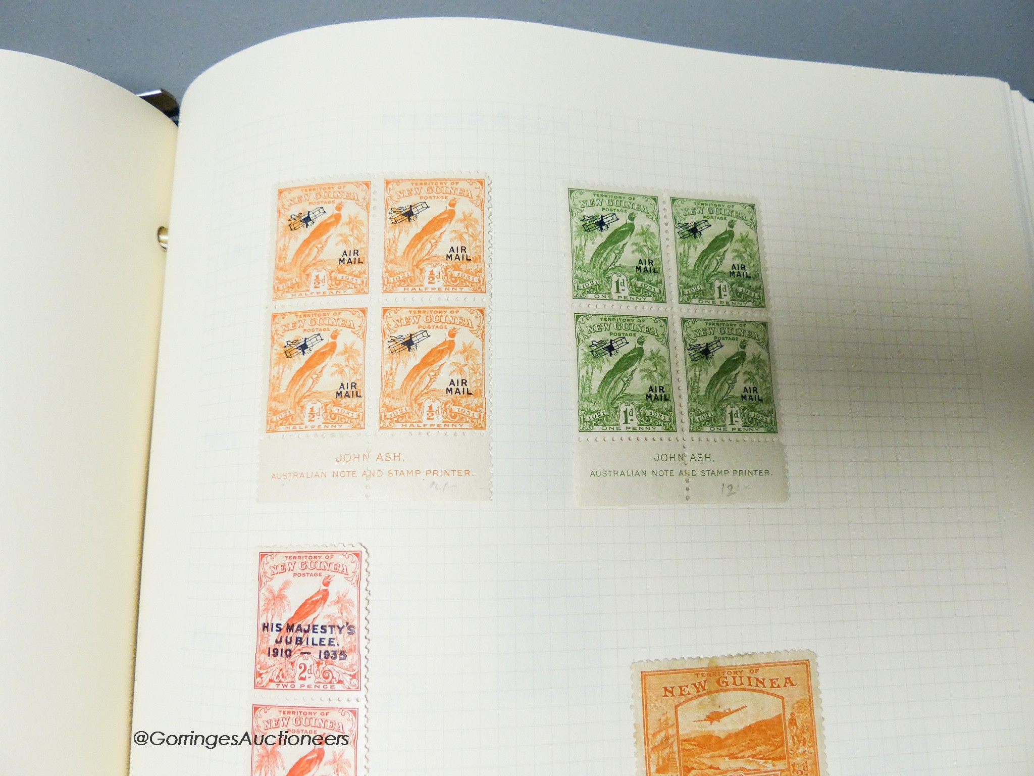 Two albums of foreign stamps with Europe, China from 1884, Japan, German States